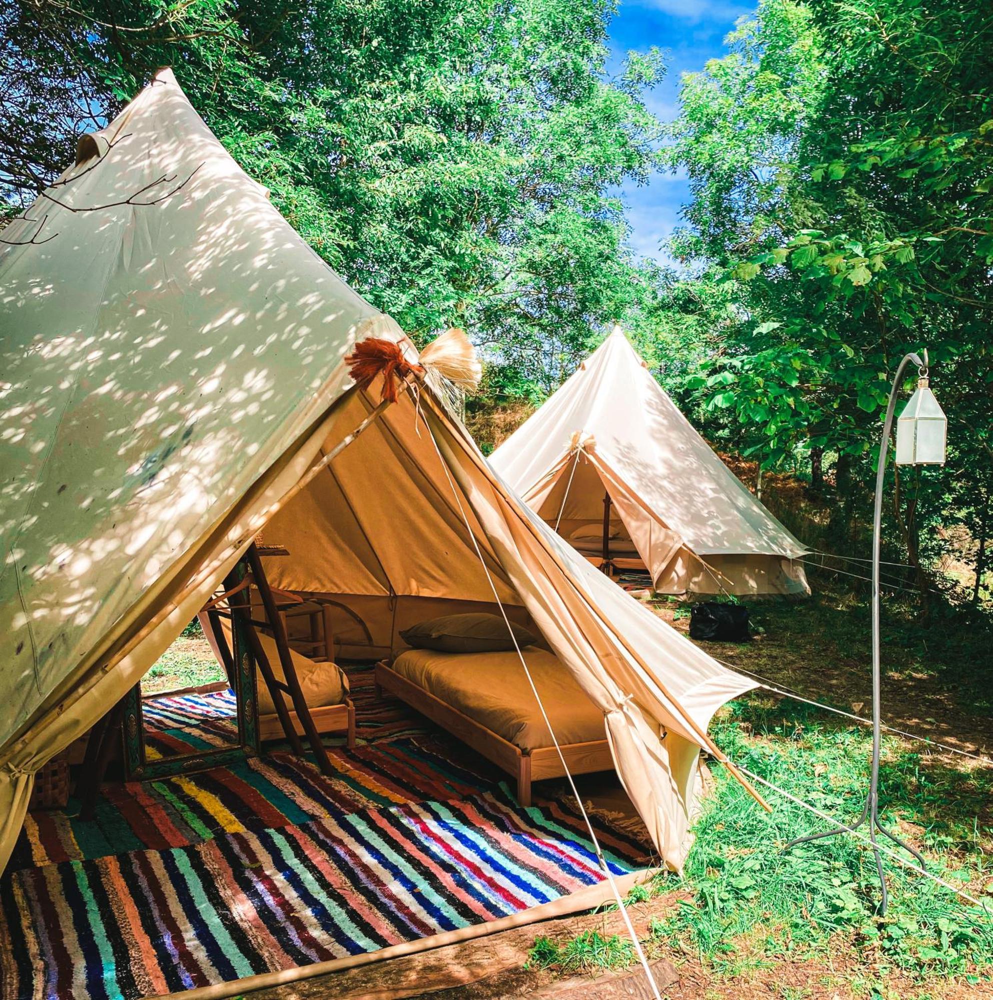 Le Travers Ajoux - Camping Gite Evenement Eksteriør bilde